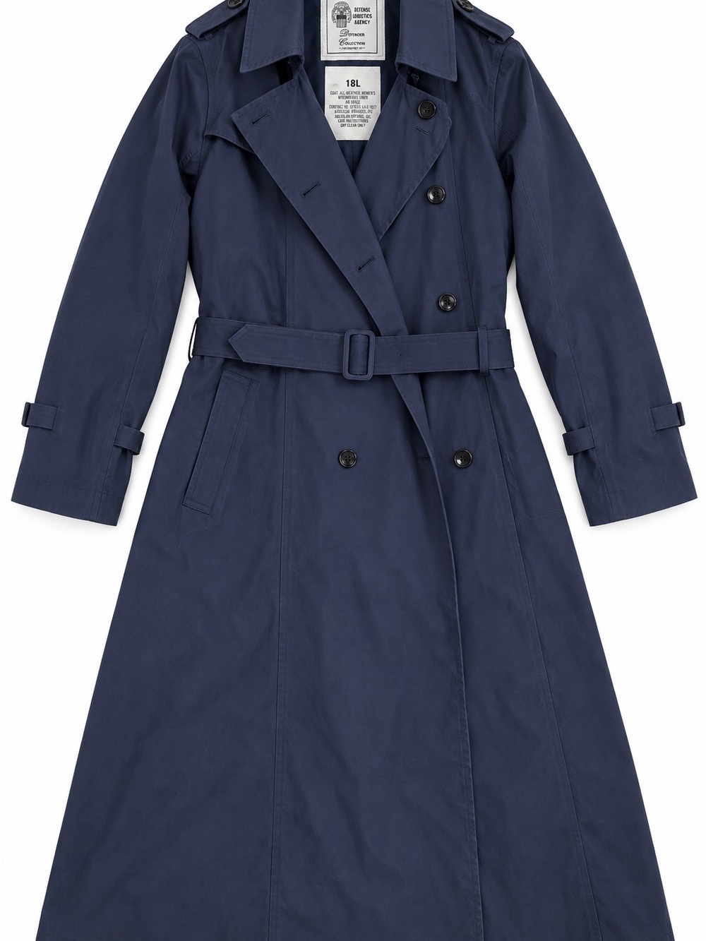 US Air Force Women’s All Weather Trench Coat 18L Removable Liner Military
